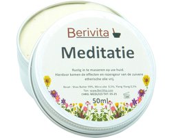 Meditatie Zalf 50ml - Shea Butter Geurzalf met inspirerende Mirre Olie en Ylang Ylang Olie