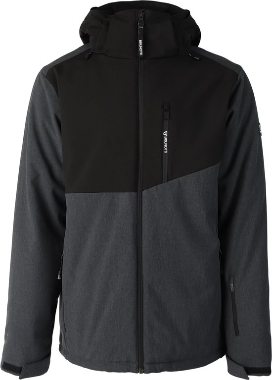 Brunotti Twinstroke Heren Softshell Jas Dark Grey Melee XXL bol