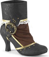 Funtasma Enkellaars -40 Shoes- MATEY-115 US 10 Zwart/Bruin
