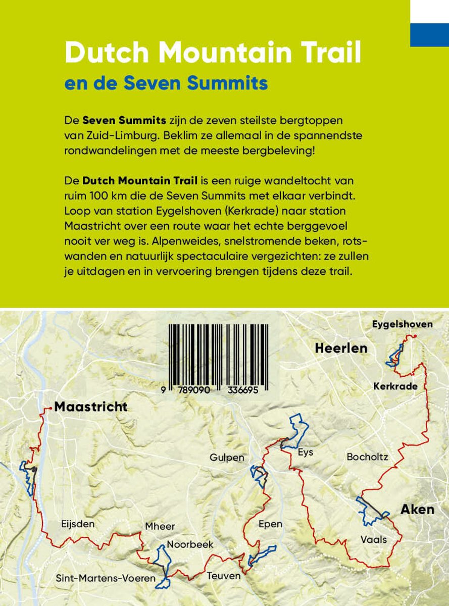 Dutch Mountain Trail - back cover