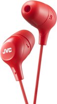 JVC HA-FX38-R JVC Marshmallow In-Ear Stereo Headphone Red