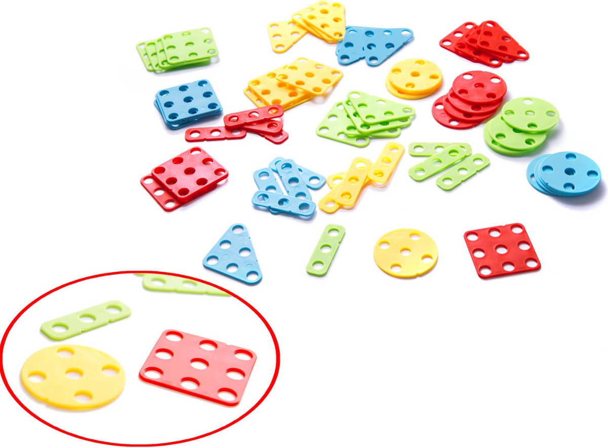 Constructie Bouwset 261-delig – Educatief Doe-Het-Zelfpakket voor Kinderen – Met Boormachine, Schroevendraaier & Gereedschapskoffer – Creatieve 3D Bouwpuzzel — afbeelding 11