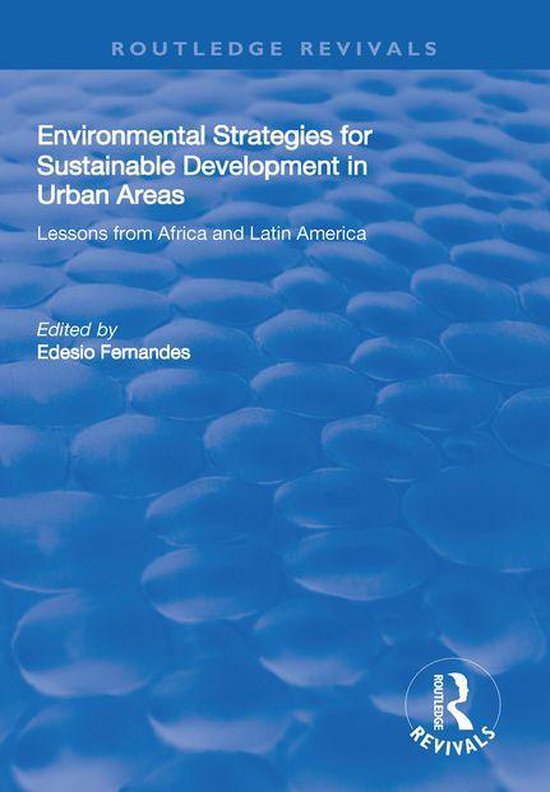 Routledge Revivals - Environmental Strategies for Sustainabl ... - cover