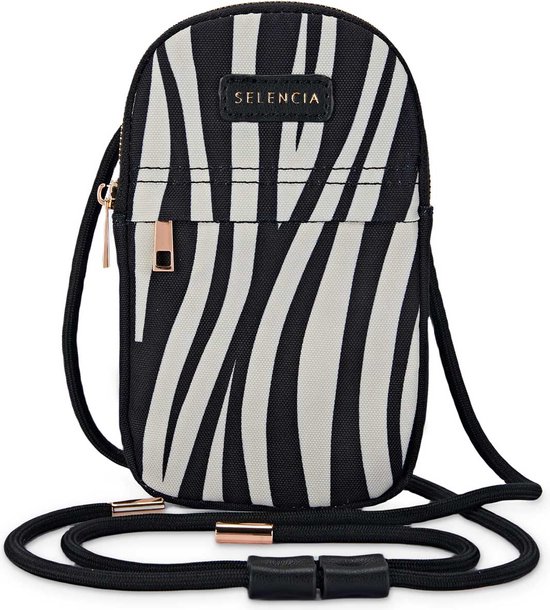 Phone Bag Femme Bandoulière - Selencia 100% Recycled phone bag design - Universal Shoulder phone bag - Multicolore