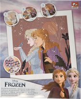 Disney Frozen - Diamond painting, DIY kit, 16x16 cm - sinterklaas - kado - verjaardag - cadeau