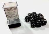 Set de dés Chessex Ninja Speckled D6 16 mm (12 pièces)