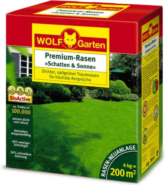 Wolf Garten LP 200 Premiumsiergazon schaduw en zon bol