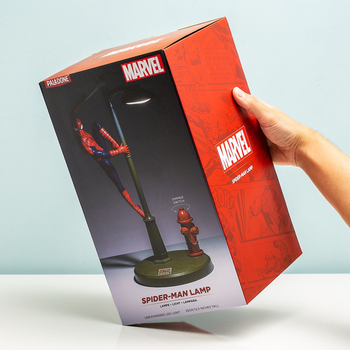 Livre lumineux spiderman marvel - Lux et Déco, Lampes led à poser