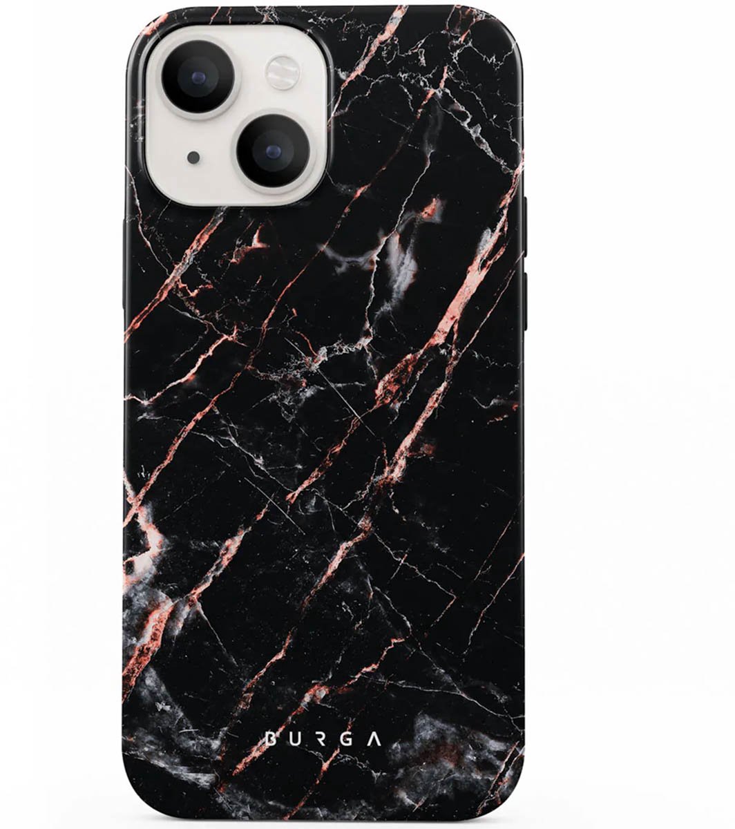 Burga Tough Case Apple iPhone 14 - Rose - Goud Marble