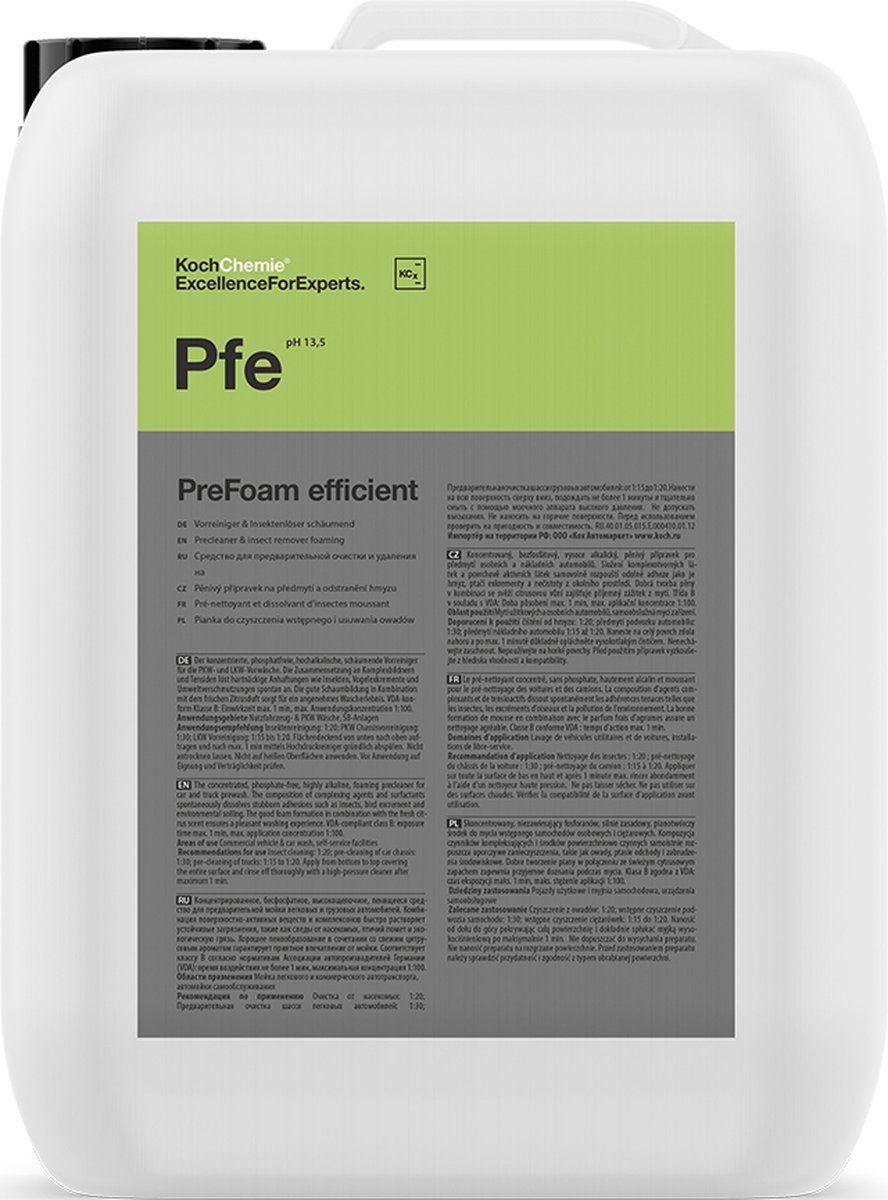 Koch Chemie PreFoam Efficient 5 liter