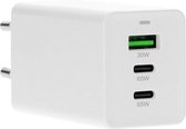 Mobiparts - Universele GaN QC Snellader 65W - USB-C - PD 3.0 - Geschikt voor o.a. Apple iPhone en Samsung