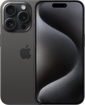 Apple iPhone 15 Pro - 1TB - Zwart Titanium