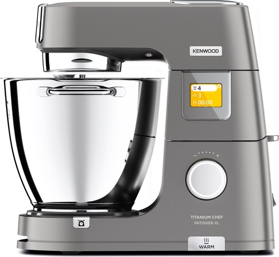 Kenwood KWL90.244SI keukenmachine 1400 W 7 l Grijs, Roestvrijstaal
