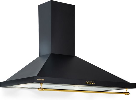 Montblanc 90 afzuigkapo 610m³/h 165W 2x 1,5 W led buis voor keukengerei