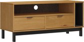 vidaXL - TV-meubel - FLAM - 110x40x50 - cm - massief - grenenhout