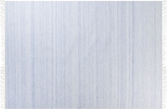 MALHIA - Vloerkleed - Blauw - 160 x 230 cm - Synthetisch materiaal