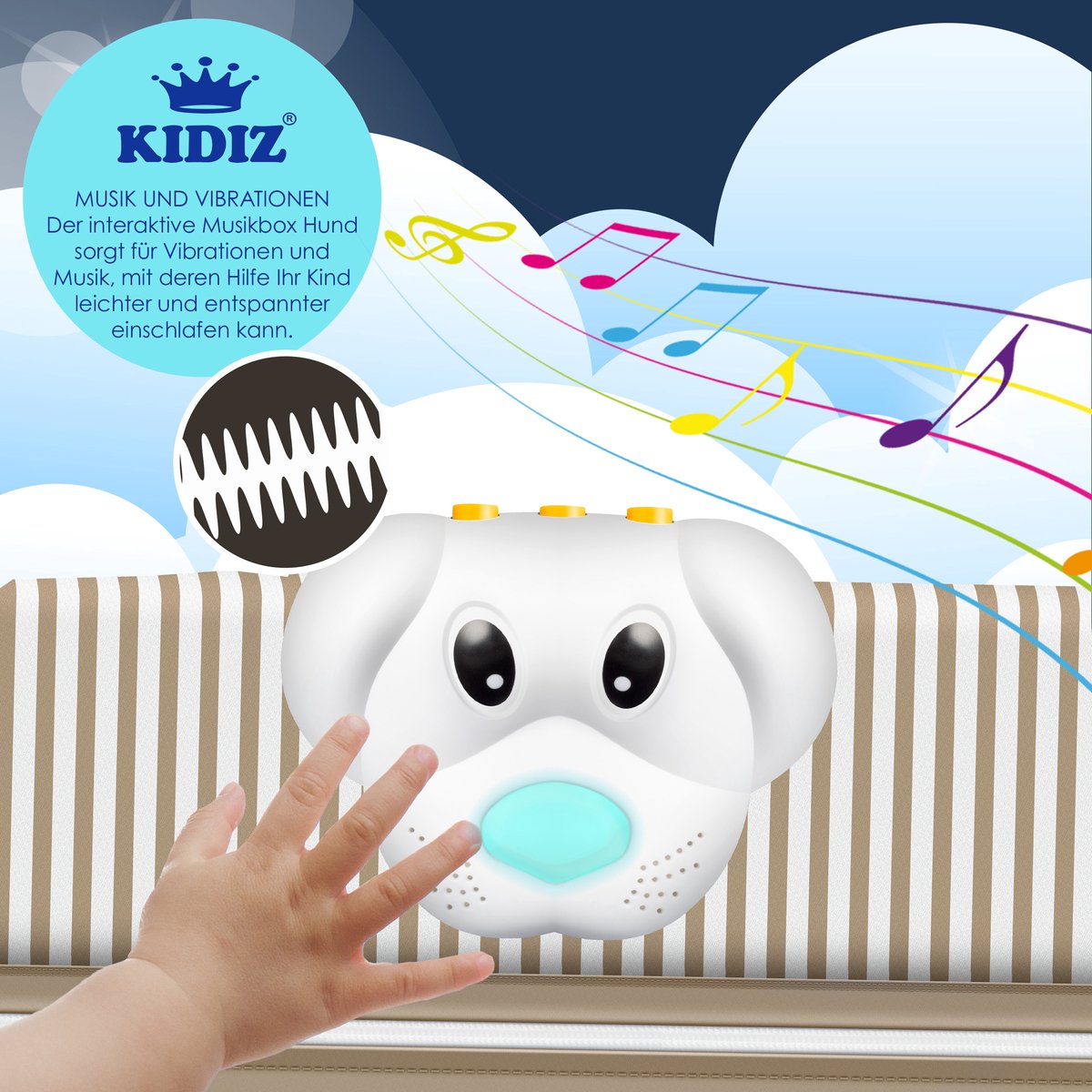 KIDIZ 3-in-1 Reisbedje thumbnail 6
