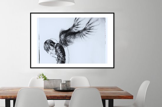 Fotolijst incl. Poster - Fallen Angel - 120x80 cm - Posterlijst