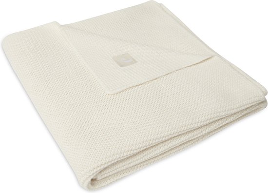Jollein Deken Wieg 75x100cm Grain Knit - Wild Rose