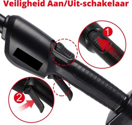 Happyment 2 In 1 Boomzaag - Telescopisch Verstelbaar - Elektrische - 100% Tevredenheidsgarantie - 3 Standen van Merkloos	 — afbeelding 3