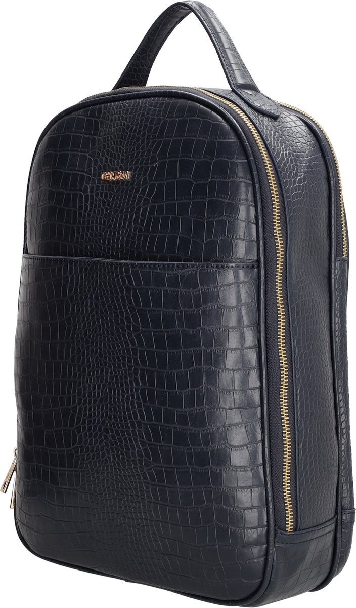 Charm London Midwood Rugzak 13,3 inch (29,4x16,6 cm.) - Blauw