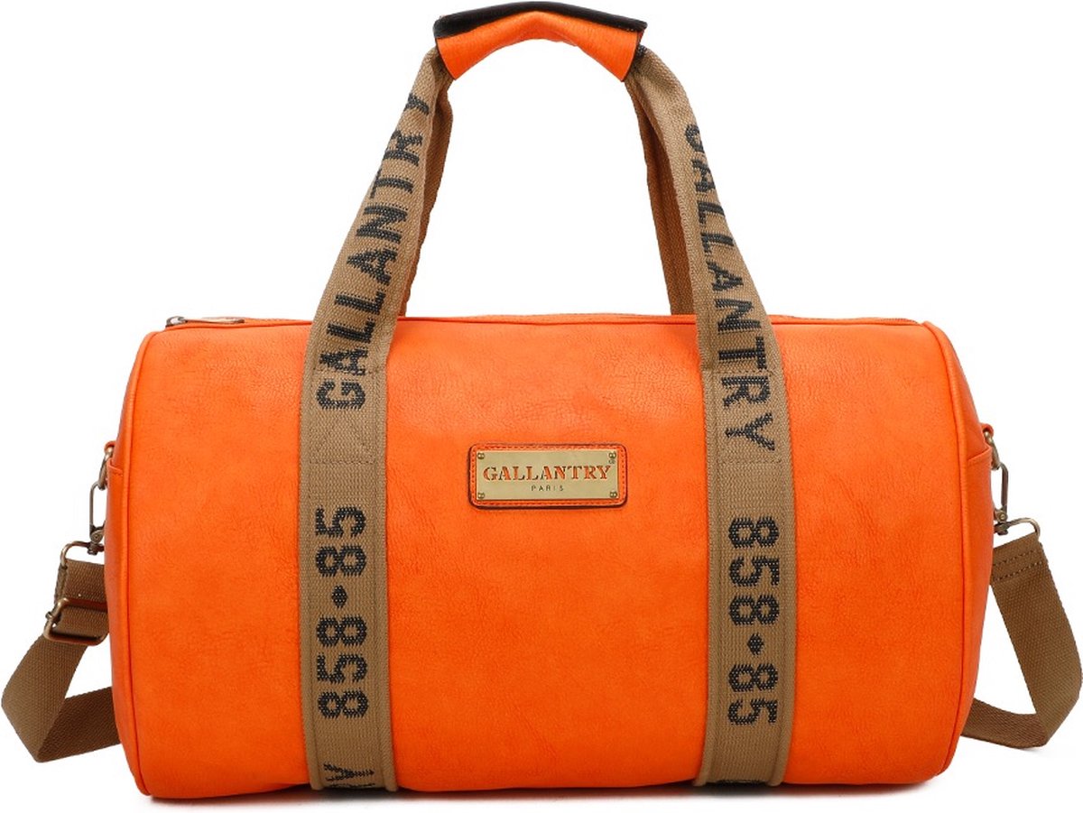 Gallantry - Dames Tas - Weekendtas - Weekender - Reistas - Sporttas - Werktas - Strandtas - Oranje