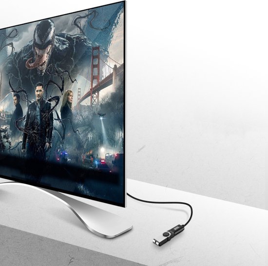 Câble d'extension USB AdroitGoods 2 mètres - USB 3.0 - Zwart