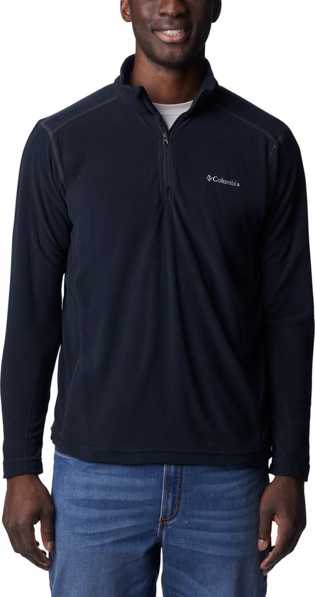 Columbia Klamath Range™ II Half Zip Fleece trui - Fleecetrui met halve rits - Outdoortrui Heren - Zwart - Maat XS