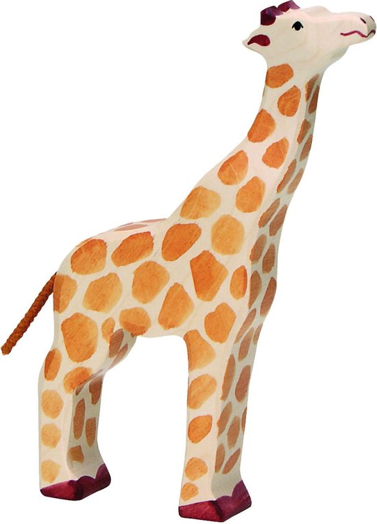 Holztiger Giraffe - Hoofd omhoog
