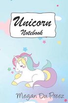 Unicorn Notebook: Unicorns and Rainbow Fantasy Cute Unicorn Notebook