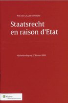 Staatsrecht en raison d' Etat