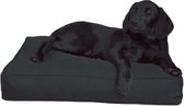 Dog's Companion - Hondenbed bench kussen zwart (65 x 50 x 10 cm) - Default