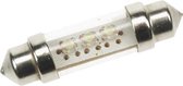 WITTE 12V LED LAMP VOOR AUTO, 3 LEDS (2st/blister) (ACLL01W)