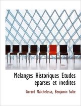 M Langes Historiques Tudes Parses Et in Dites