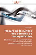 Mesure de la surface des aérosols de nanoparticules