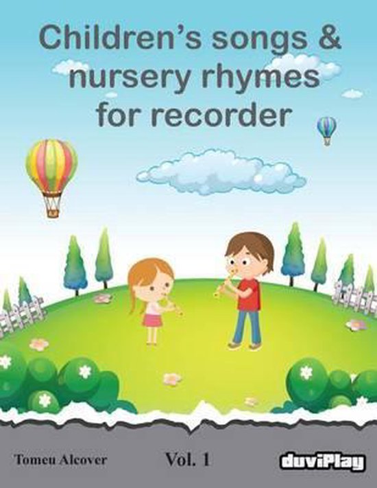 Children's songs & nursery rhymes for recorder. Vol 1., Tomeu Alcover