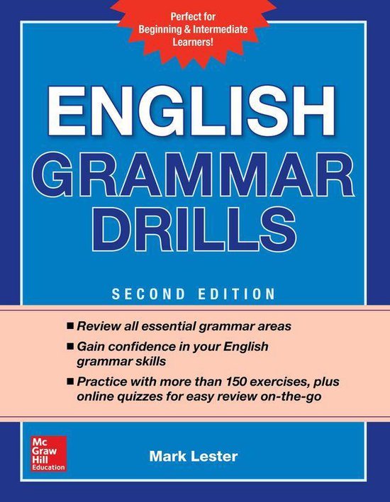 English Grammar Drills, Second Edition - cover