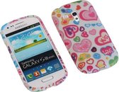 Kiss TPU back case cover cover voor Samsung Galaxy S3 Mini I8190