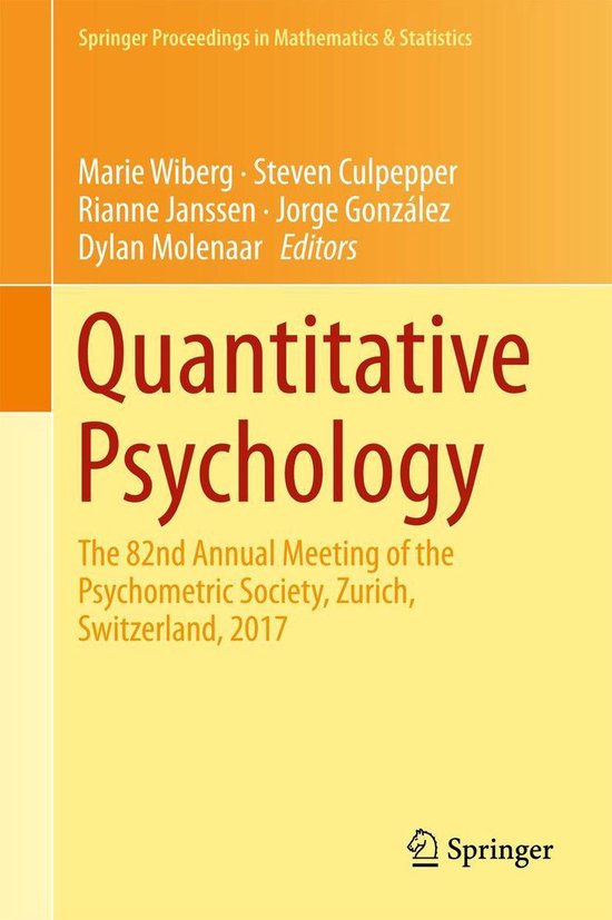 Springer Nature Proceedings excluding Computer Science - Qua ... - cover