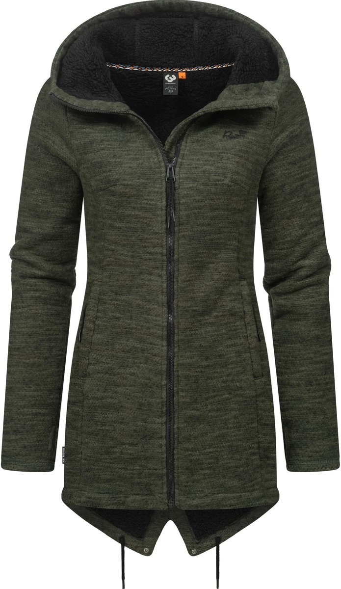 Ragwear Dames Vest met capuchon Wingi Melange