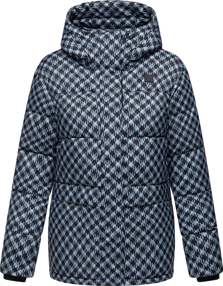 Ragwear Dames Gewatteerd jack Wikesh Print