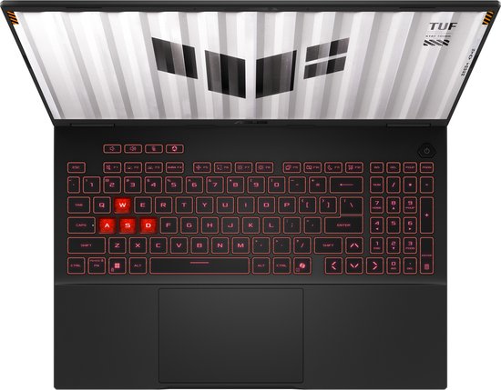 ASUS TUF Gaming A16 FA608UP-RV106W AMD Ryzen™ 7 260 Laptop 40,6 cm (16") WUXGA 16 GB DDR5-SDRAM 512 GB SSD NVIDIA GeForce RTX 5070 Wi-Fi 6E (802.11ax) Windows 11 Home Nederlands Grijs