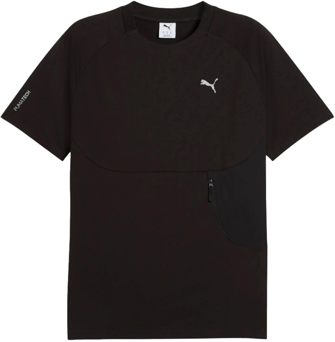 PUMA TECH POCKET T-SHIRT 62967301 r M Zwart