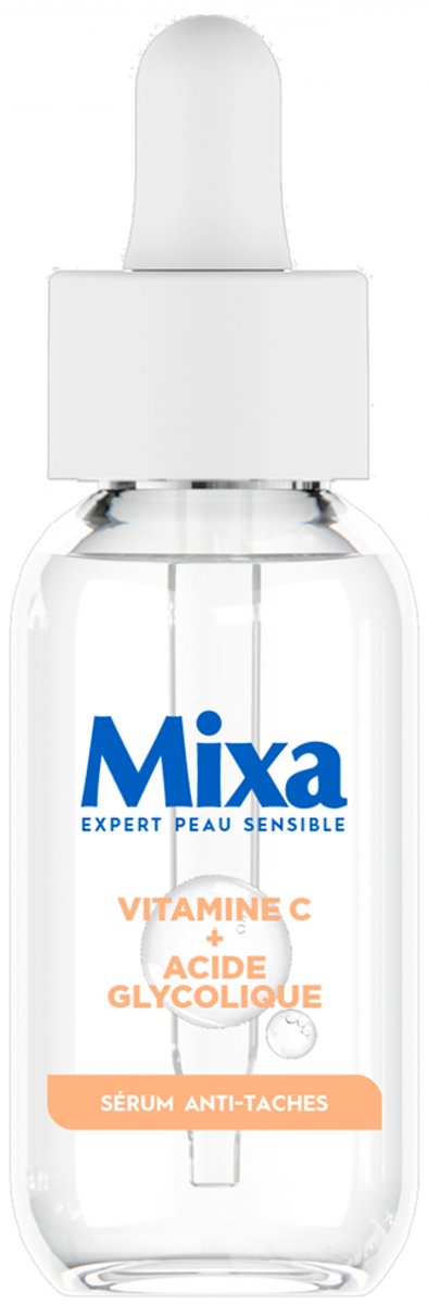 Mixa Geconcentreerd Anti-vlekken Serum Vitamine C + Glycolzuur 30 ml