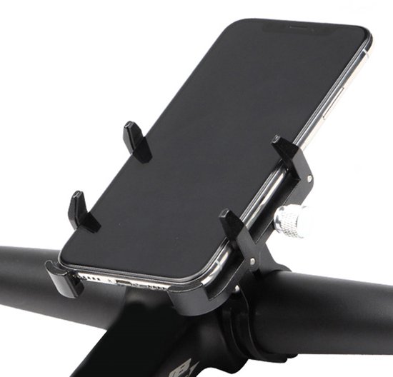 GUB Pro 3 Universele Fiets/Motor Telefoonhouder voor Smartphones Zwart