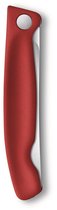 Couteau à tomates pliable Victorinox Swiss Classic - 11 cm - dentelé - rouge