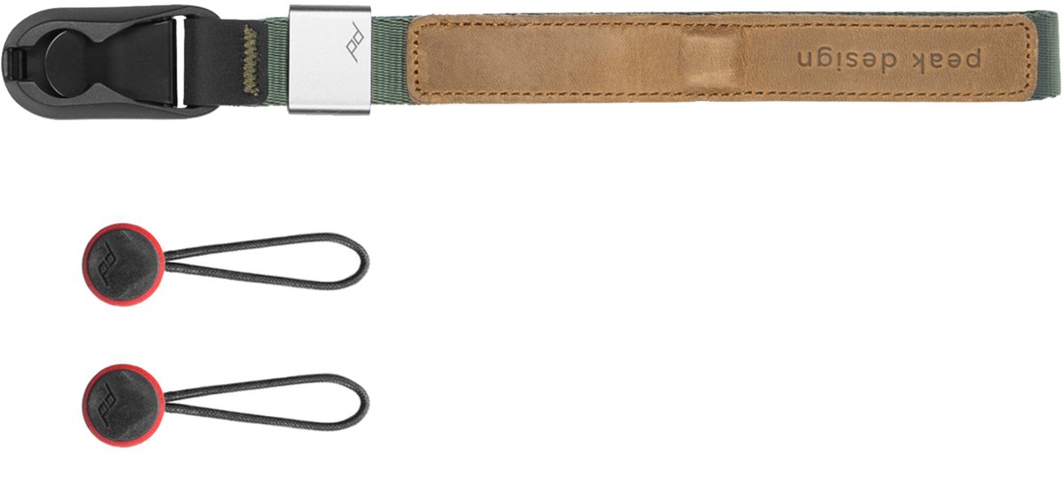 Peak Design - Cuff®- Sage Quick-connecting camera wrist strap.
