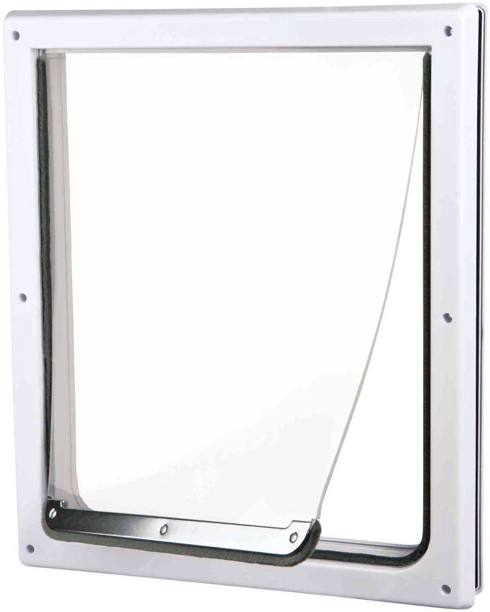 Trixie hondenluik 2-wegs Wit XS - S 25 - 29 cm