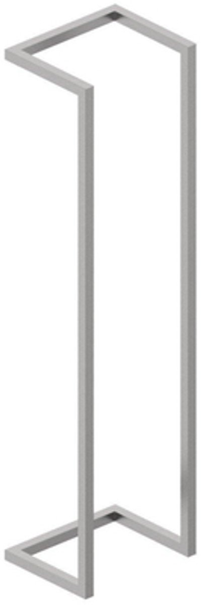 FugaFlow Efficiente Acces Handdoekrek - 95x25x20cm - geborsteld RVS