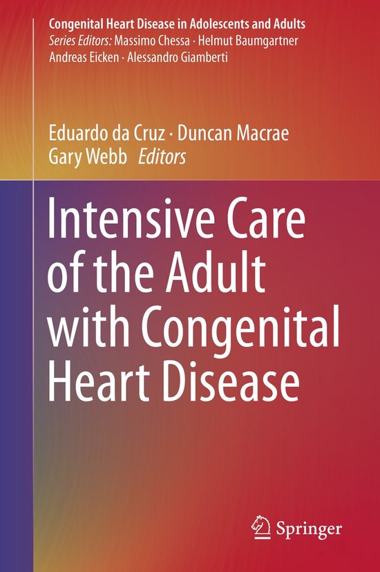 Intensive Care of the Adult with Congenital Heart Disease - cover